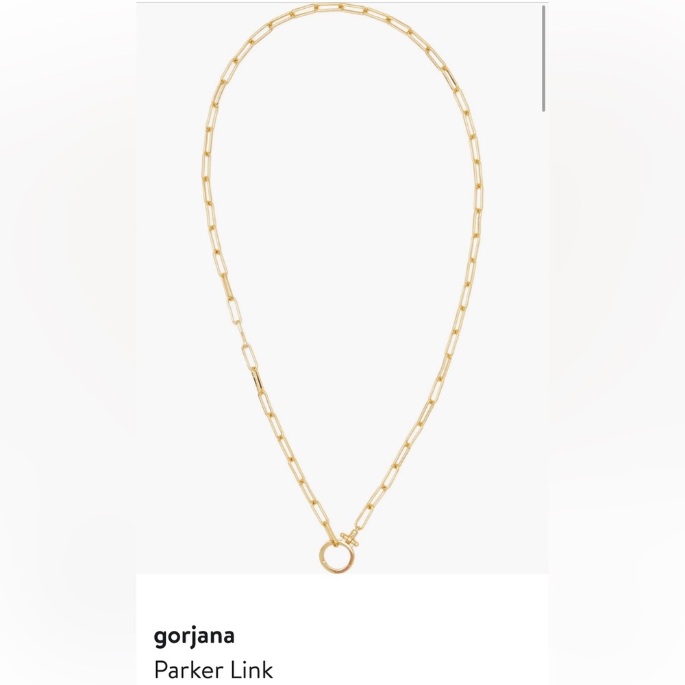Gold Gorgana Paperclip 18k plated